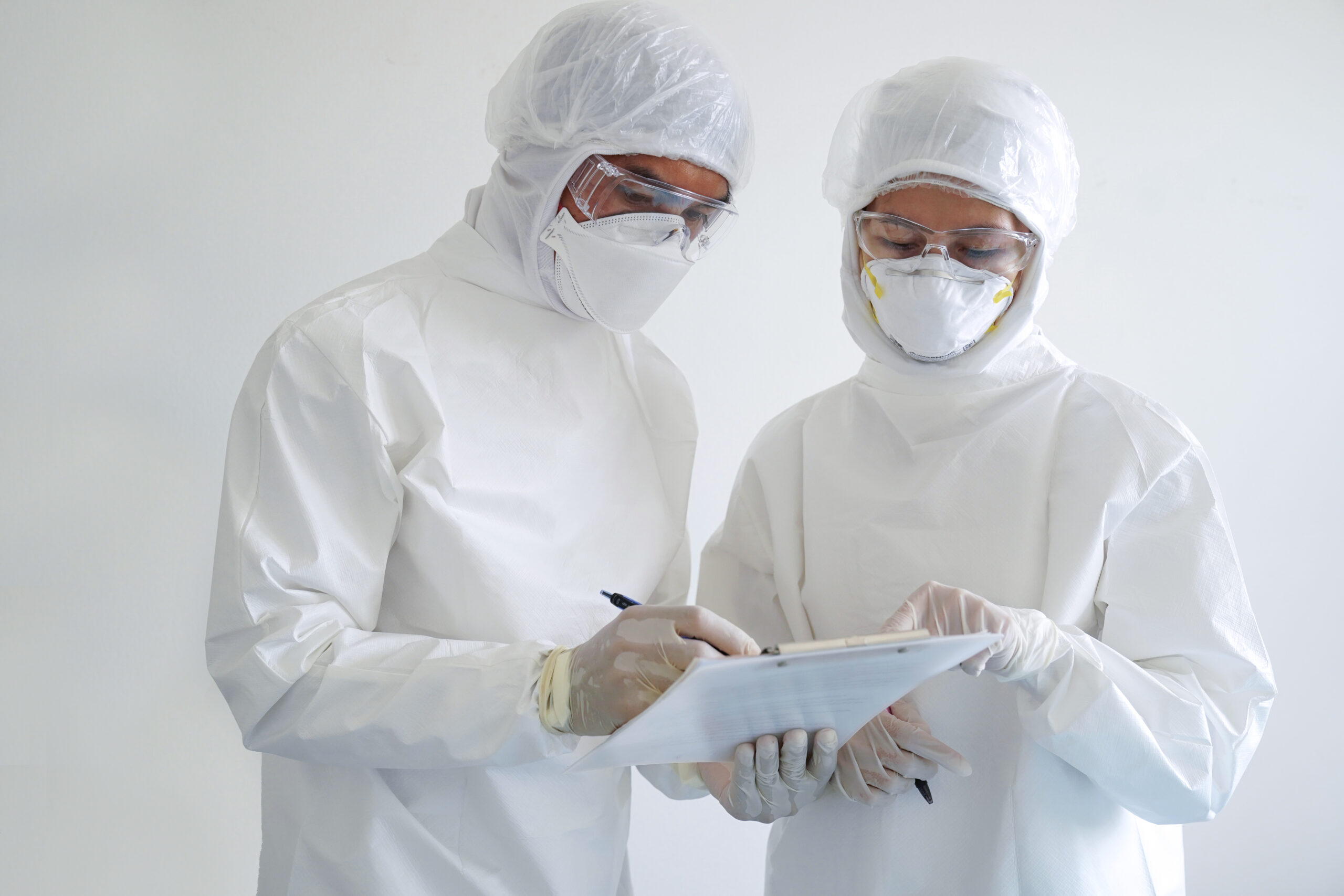 Appropriate use of personal protective equipment (PPE) to protect yourself from infection