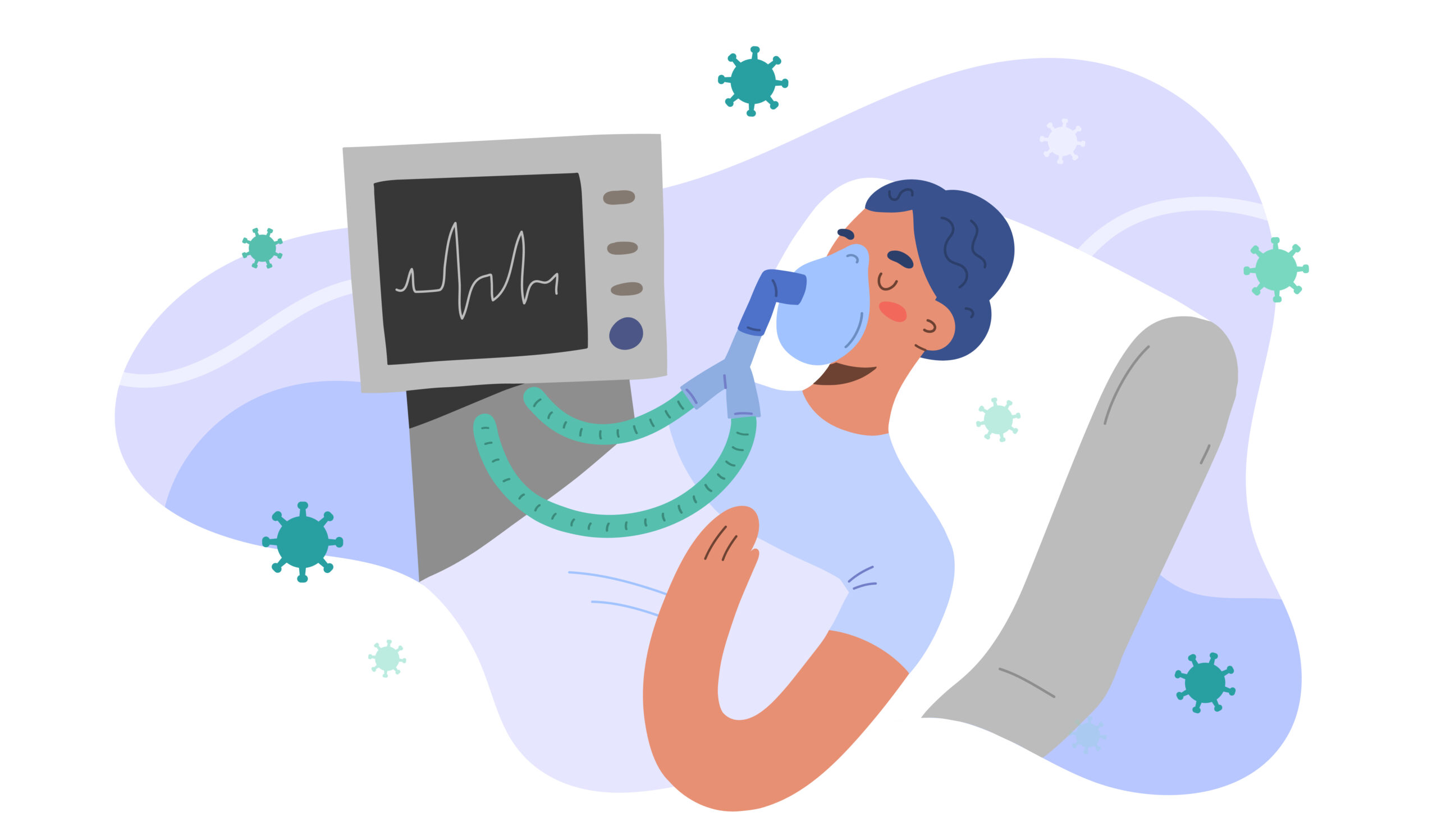 Respiratory management method for the new corona