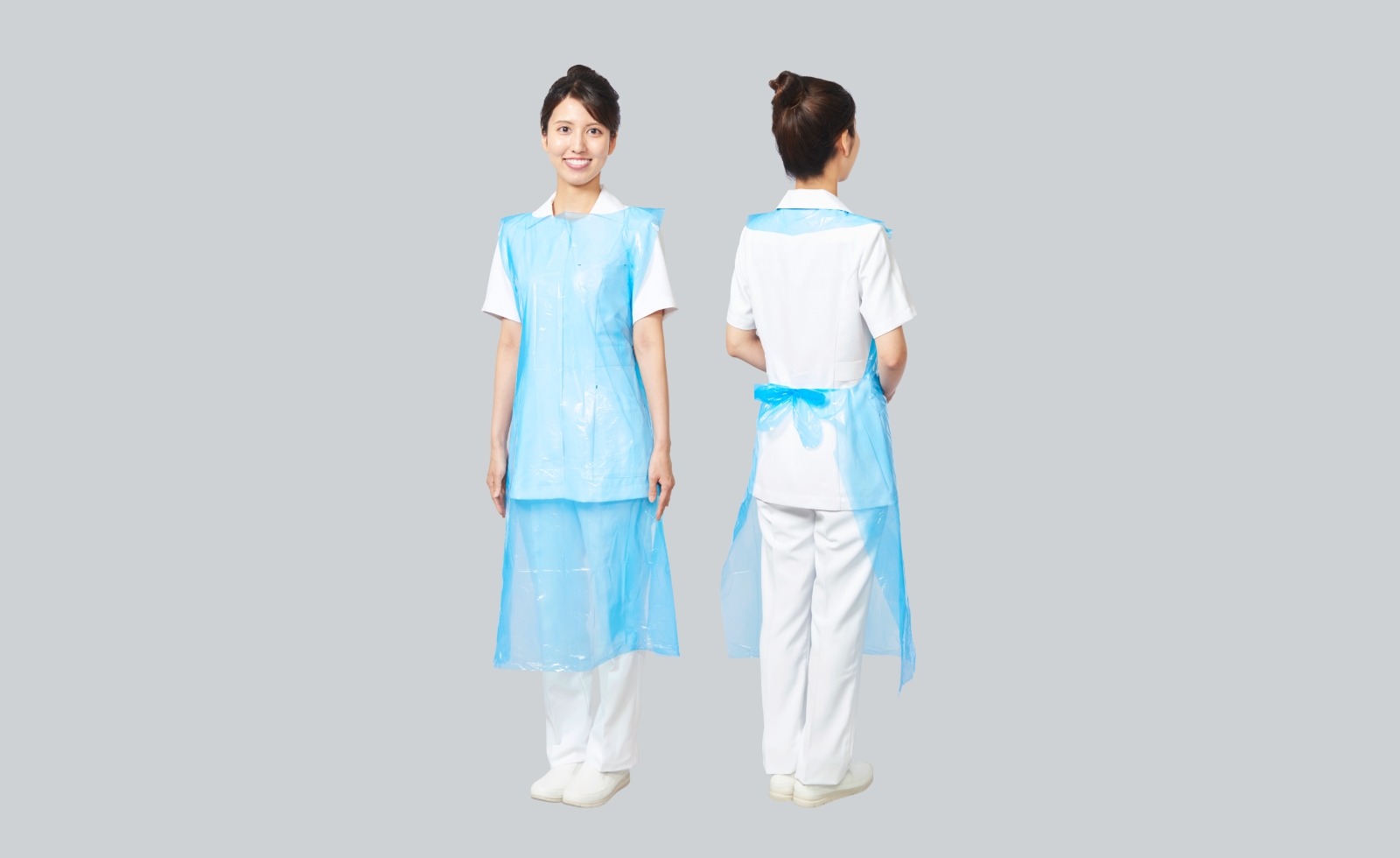 Neo Fit Plastic Apron YT (Sleeveless)